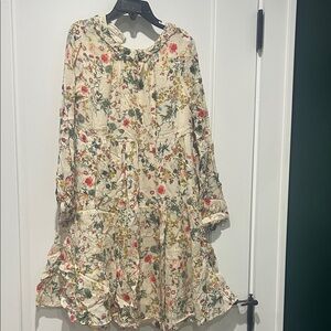 Zara girls size 10 floral dress